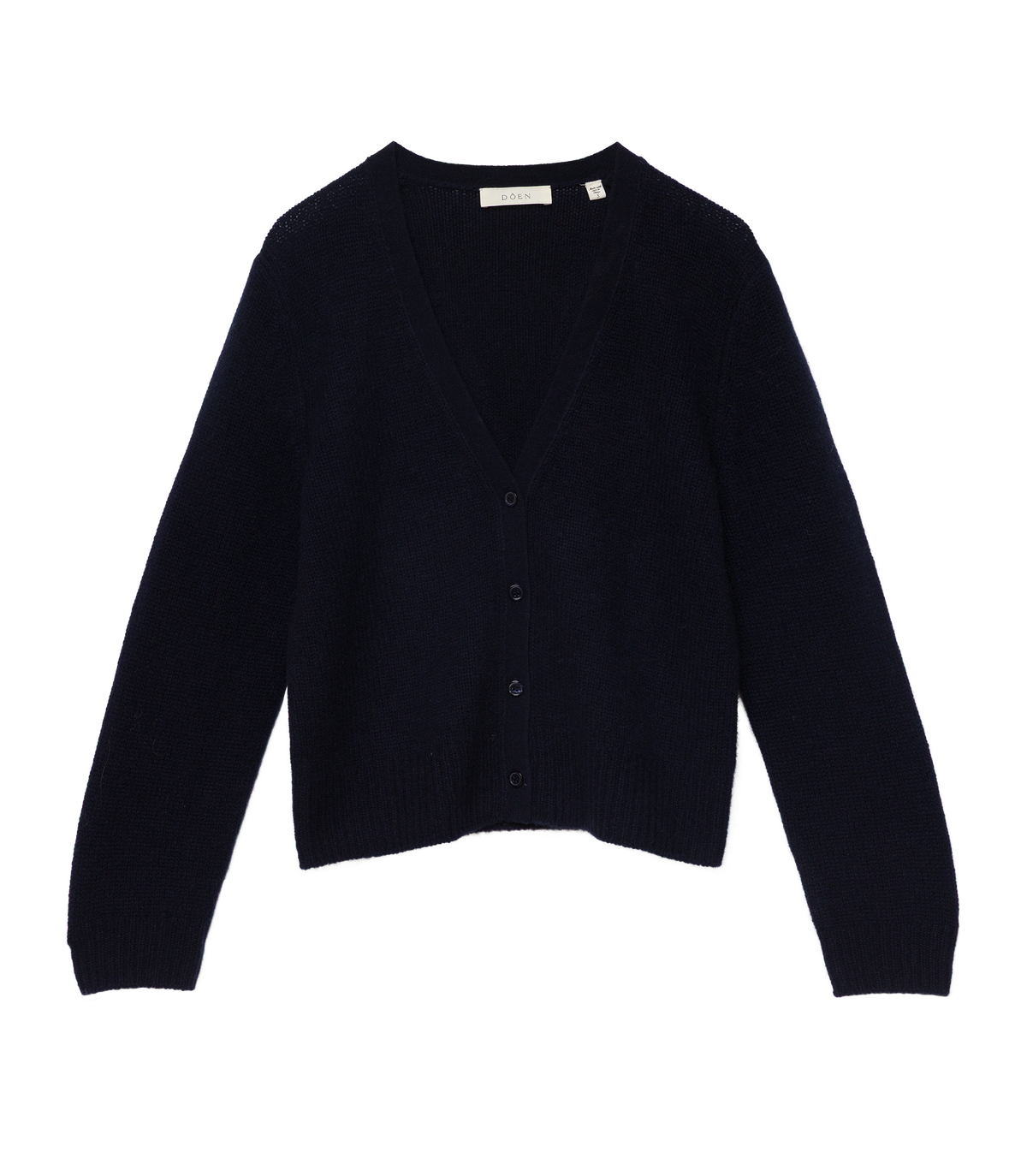 CAMERON CASHMERE CARDIGAN -- NAVY