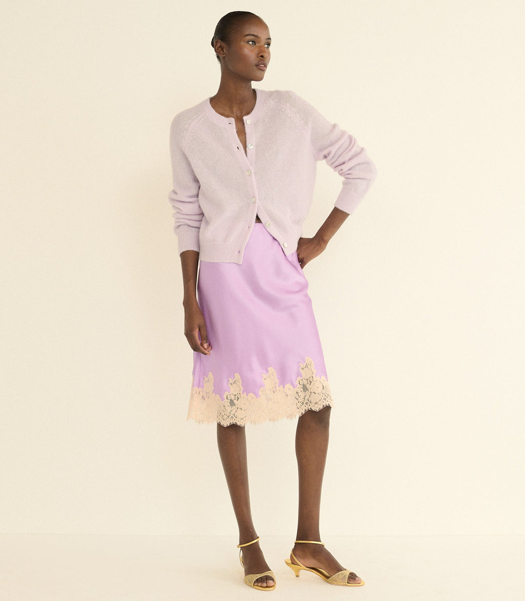 ELOWETTE SKIRT -- ORCHID BLOSSOM