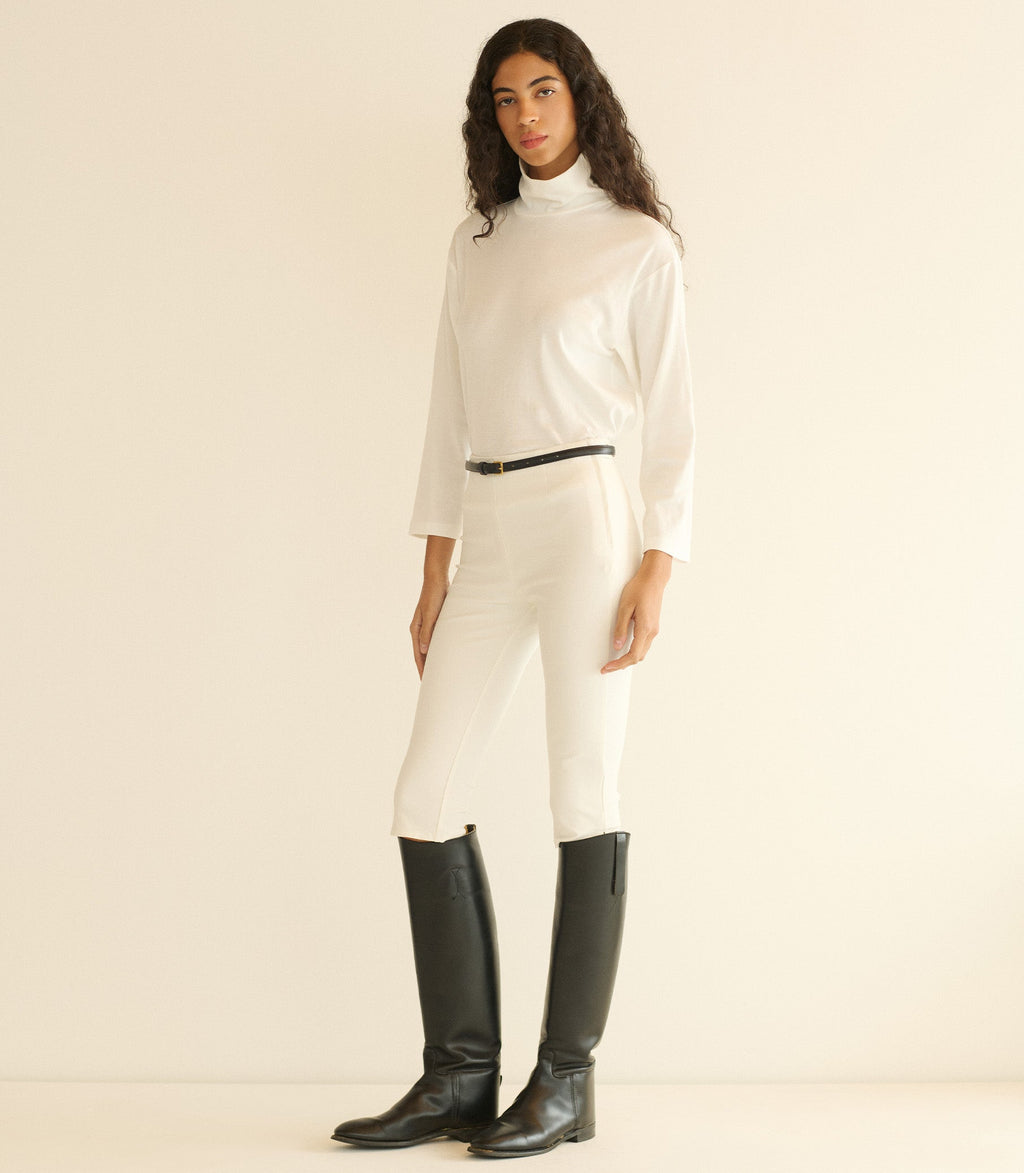 HAWTHORN TURTLENECK -- SALT