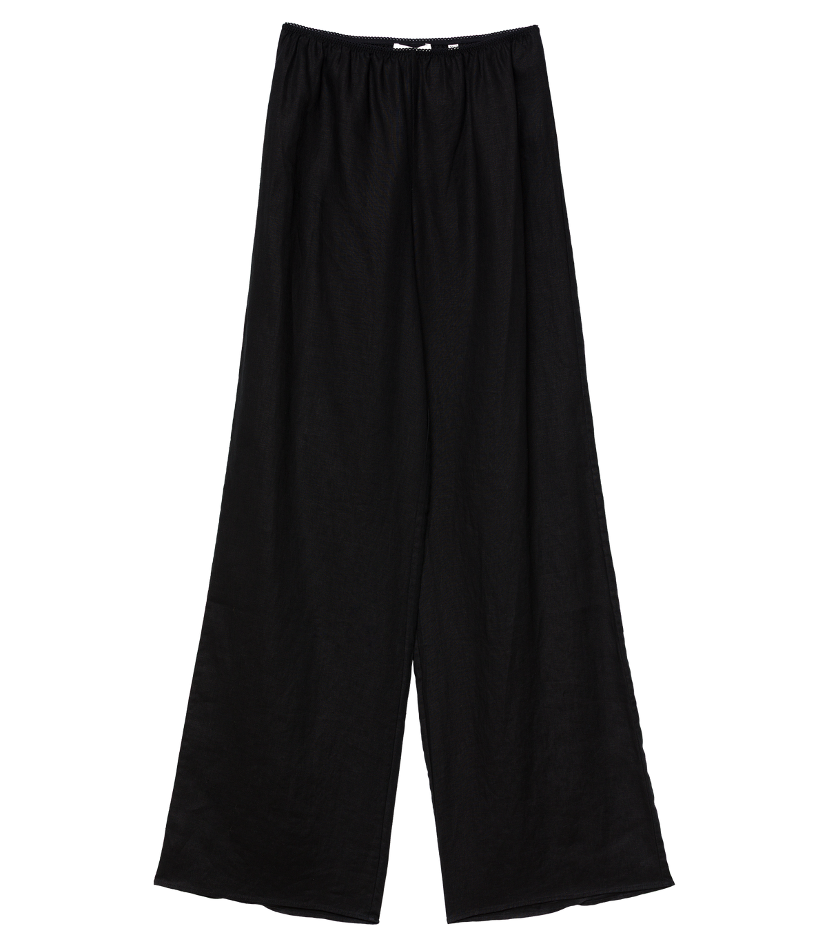LAVON LINEN PANT -- BLACK