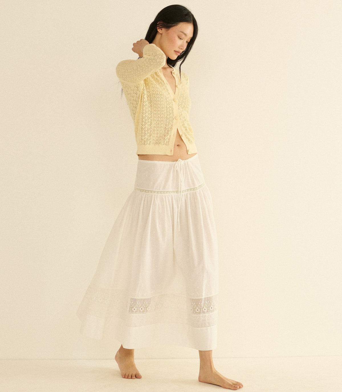 MARISE SKIRT -- SALT